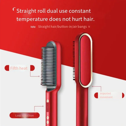 3In1 Professional Quick Heated Electric Hot Comb