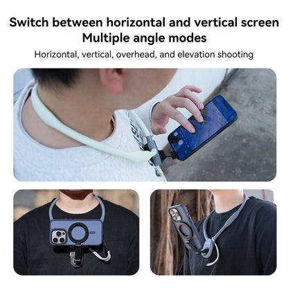 Magnetic Neck Mount | POV Phone Holder |Handsfree Magnetic Neck Mount